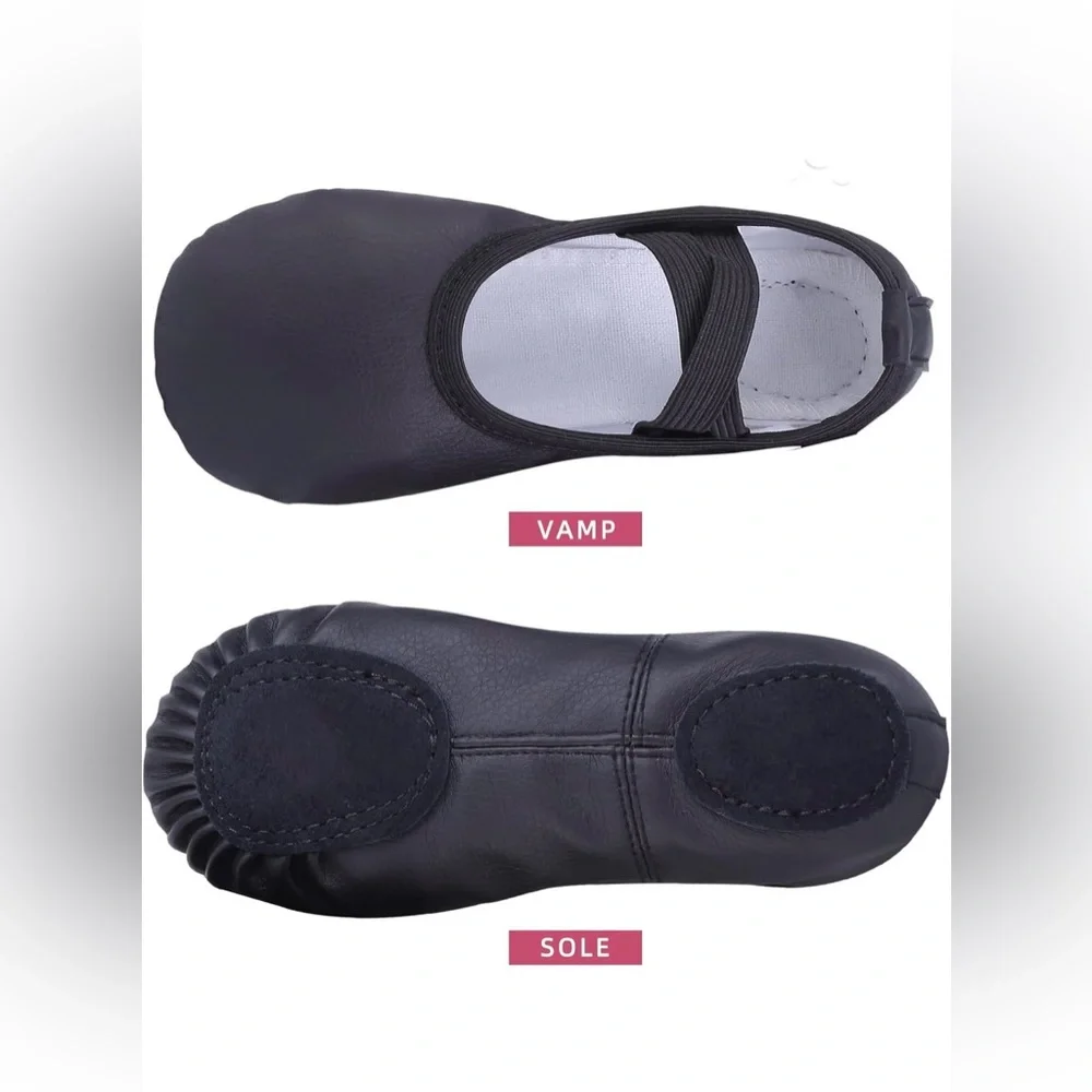 Girls Black Ballet Shoes